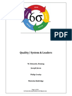 Quality Systems, Techniques & Leaders - PK