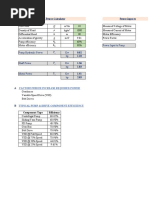 Pump Power Calculator