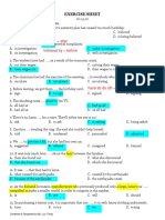 After Followed by Before: Exercise Sheet