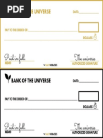 The Magic Check Ta | PDF | Cheque | Banking