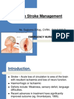 Acute stroke management-1