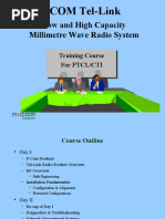 Low and High Capacity Millimetre Wave Radio System: P-COM Tel-Link