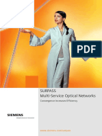 Brochure SURPASS Multi-Service Optical NetworksDL27032005