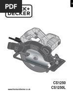 Black Decker cs1250l Qs PDF