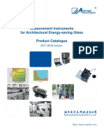 2017-2018 Measurement Instruments For Architectural Energy-Saving Glass PDF