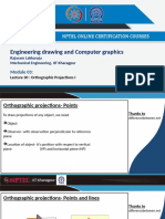 Engineering Drawing and Computer Graphics: Rajaram Lakkaraju Mechanical Engineering, IIT Kharagpur