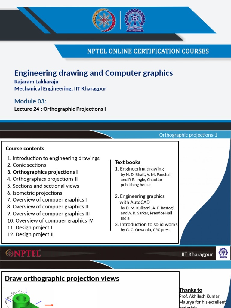 Engineering Drawing and Computer Graphics: Rajaram Lakkaraju Mechanical ...