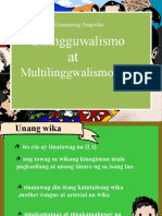 Bilingguwalismo: Multilinggwalismo