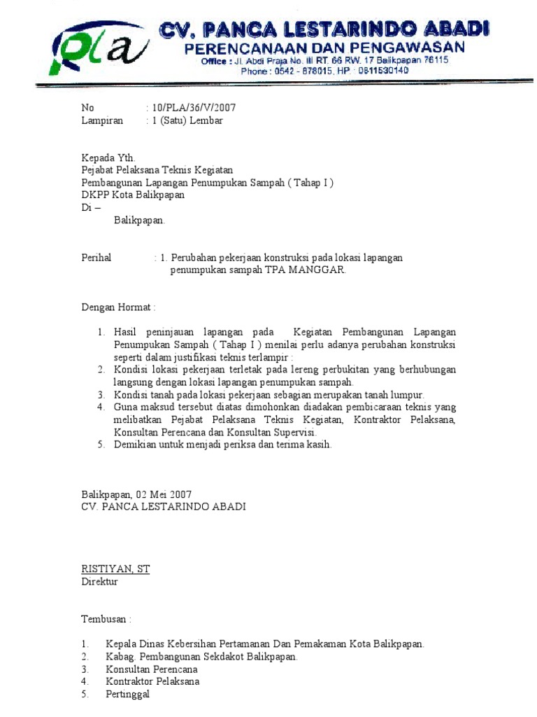 Justifikasi Teknis Manggar  PDF