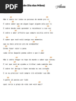 Letra e Cifras de 