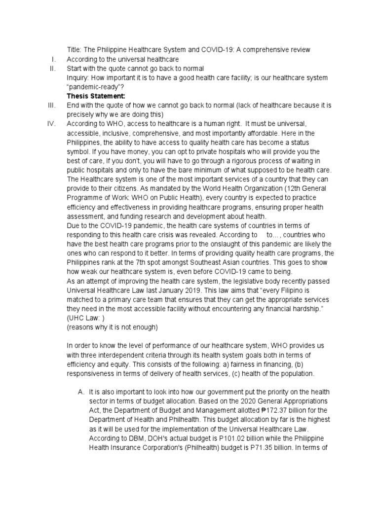 health-care-system-in-the-philippines-pdf-universal-health-care