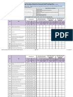Standard Operating Procedure Matrix For Research Staff Training Files