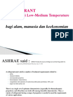 Refrigerant Environment and Human Safety