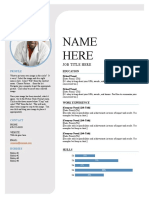 CV Template