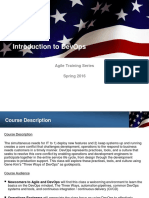 Introduction To DevOps Slides PDF