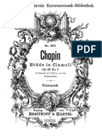 Chopin - Etude, Op. 25, No. 07 - VLC (Franchomme) PDF