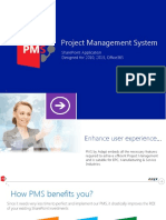 Project Management System: Sharepoint Application Designed For 2010, 2013, Office365