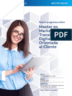 Master en MKT y Transformacion Digital INCAE