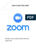 Actividad Clase Por Zoom PDF