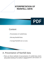 Interpret Rainfall Data with Graphs & Methods