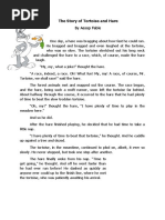 The Tortoise and The Hare Story | PDF
