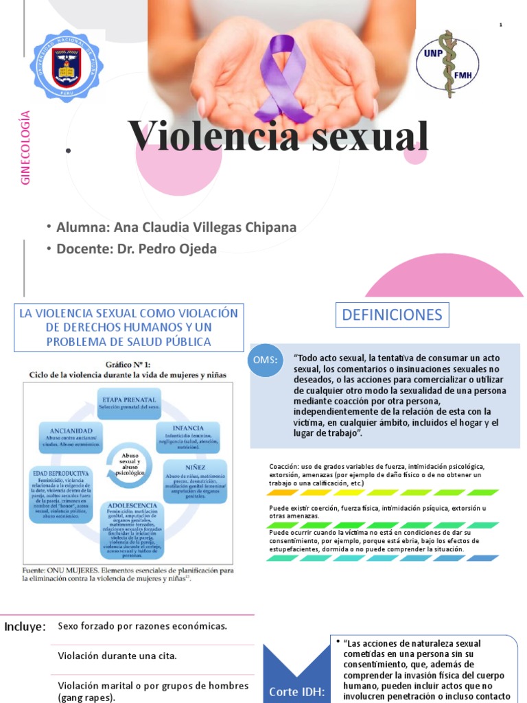 Prevención de la Violencia Sexual en Aulas | PDF | La violencia contra ...