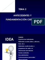 Antecedentes y Fundamentacion Científica