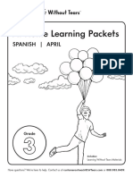 At-Home Packet APRIL 3rd Spanish