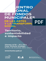 Agenda Encuentro Nacional Bellas Artes PDF
