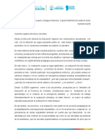 Evaluacion en El Nivel Superior en Tiempos de Virtualidad y Pandemia