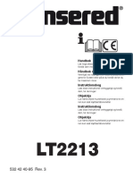 Jonsored LT2213 Manual DK