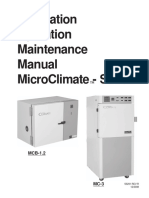 Câmara Climática Microclimate MC3 - Manual - Rev - R