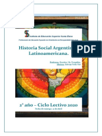 Historia social de América Latina