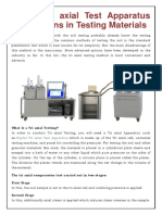 Digital Tri Axial Test