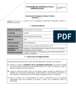 Formato Informe de La Presencialidad