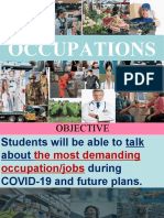 OCCUPATIONS COVID-19