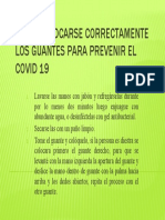 Como Colocarse Correctamente Los Guantes para Prevenir El