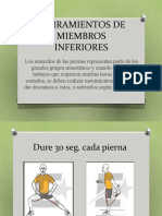 Pausas Activas Miembros Inferiores