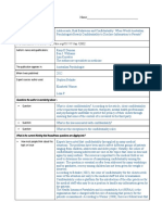 Analyzing Your Sources Form Name - WRTG 121: Winter 2020