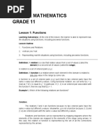 General Mathematics Learners Material de