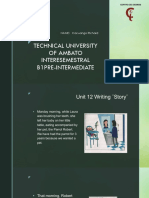 Technical University of Ambato Interesemestral B1Pre-Intermediate