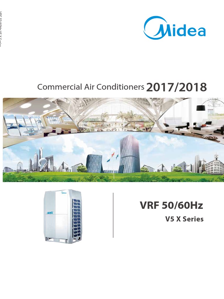 V5X Catalogue 50 (60) HZ PDF | PDF | Heat Exchanger | Electric Motor