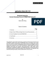 Application Note AN-1121: Practical Layout For Current Sensing Circuit of IRMCF300 Series IC