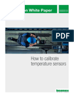 Beamex White Paper - How To Calibrate Temperature Sensors ENG