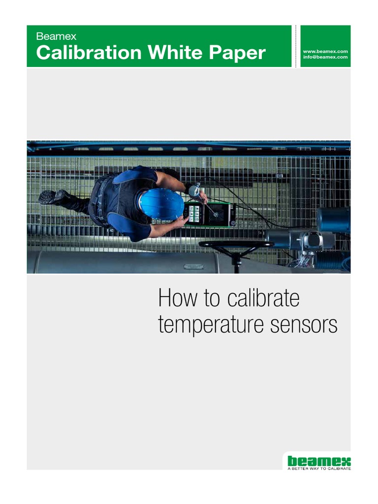 Temperature Sensor Calibration Guide | PDF | Calibration | Sensor