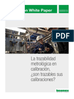 Beamex White Paper - Traceability in calibration ESP.pdf