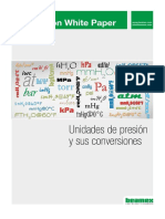 Beamex White Paper Pressure Unit Conversions ESP