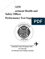 NFPA 1521 Skill Test