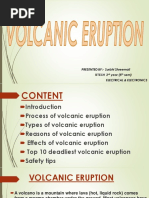 Volcanic Eruption