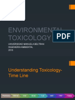 Environmental Toxicology: Universidad Manuela Beltran Ingenieria Ambiental 2018